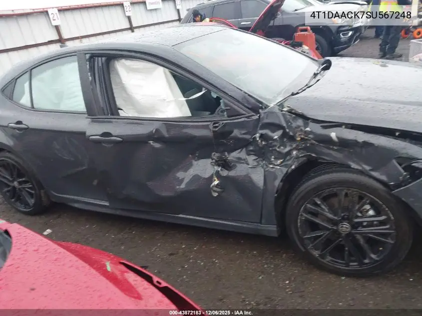 4T1DAACK7SU567248 2025 Toyota Camry Se