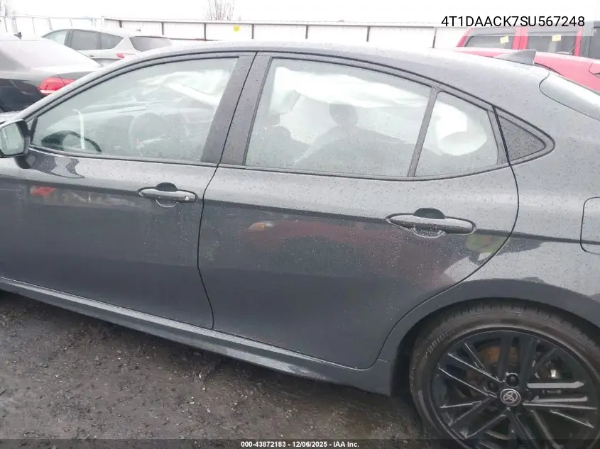 4T1DAACK7SU567248 2025 Toyota Camry Se