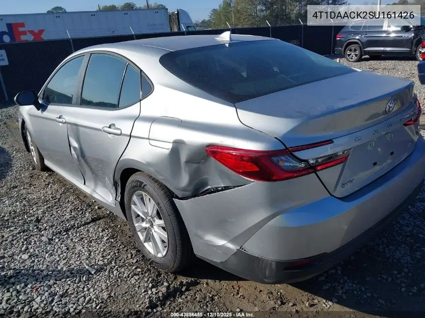 4T1DAACK2SU161426 2025 Toyota Camry Le