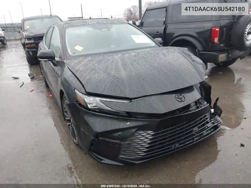 4T1DAACK6SU542180 2025 Toyota Camry Xle