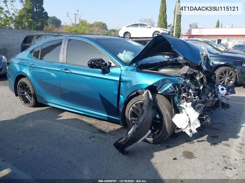 4T1DAACK3SU115121 2025 Toyota Camry Se