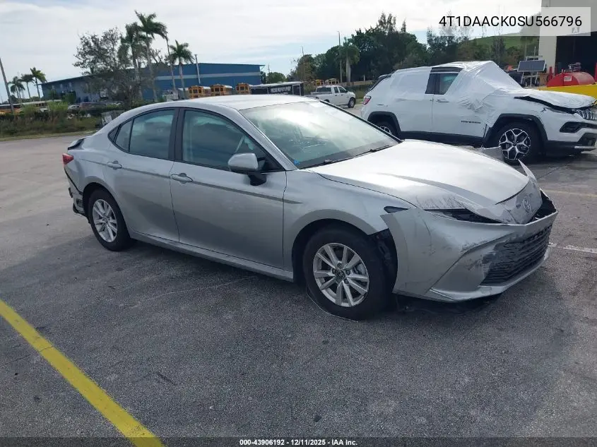 4T1DAACK0SU566796 2025 Toyota Camry Le