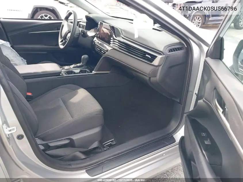 4T1DAACK0SU566796 2025 Toyota Camry Le