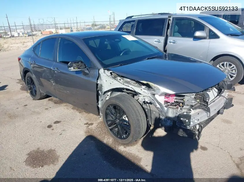 4T1DAACK5SU592133 2025 Toyota Camry Se