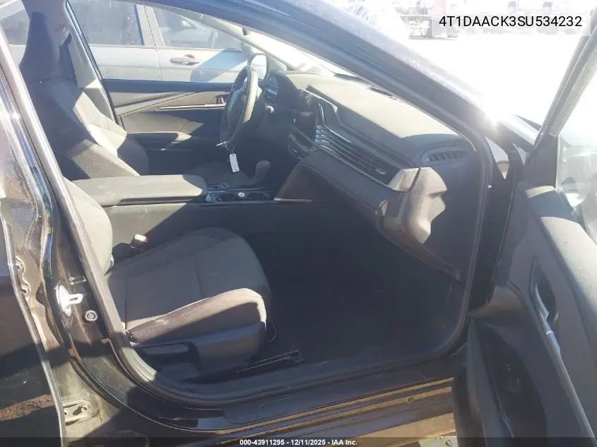 4T1DAACK3SU534232 2025 Toyota Camry Le