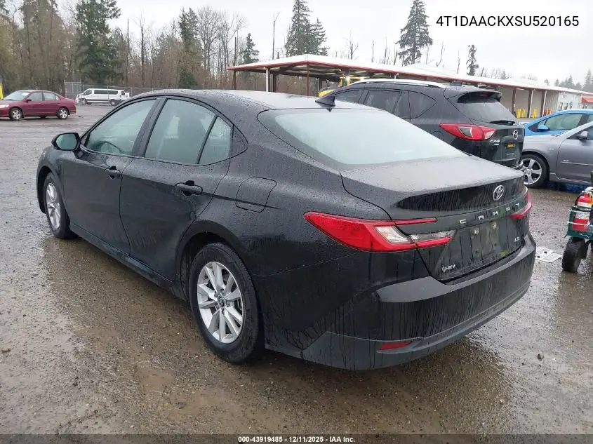 4T1DAACKXSU520165 2025 Toyota Camry Le