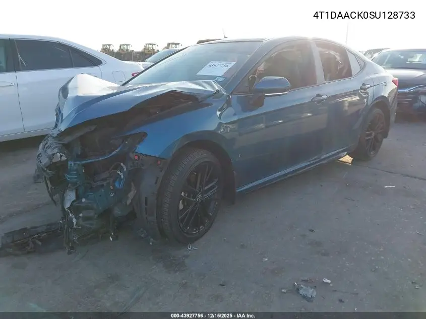 4T1DAACK0SU128733 2025 Toyota Camry Se