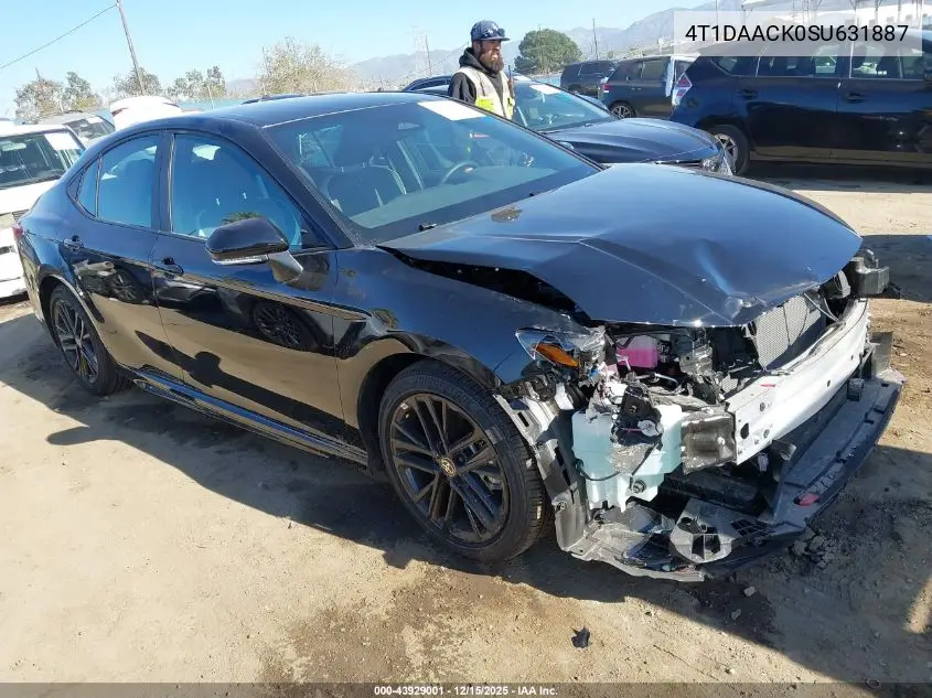 4T1DAACK0SU631887 2025 Toyota Camry Se