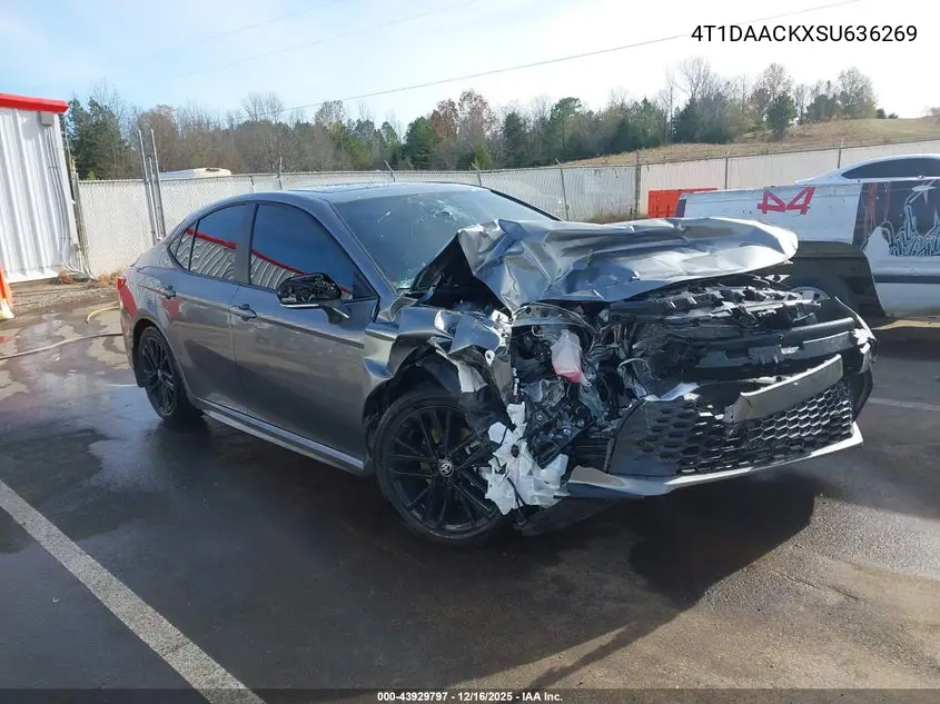 4T1DAACKXSU636269 2025 Toyota Camry Se