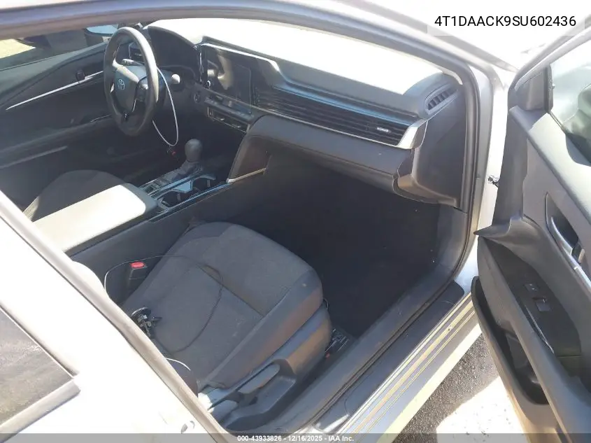 4T1DAACK9SU602436 2025 Toyota Camry Le