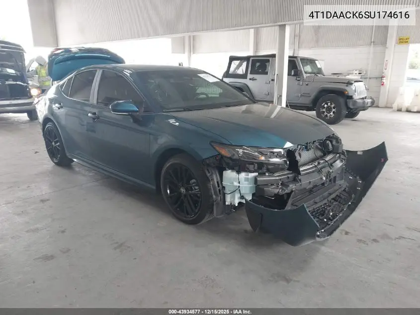 4T1DAACK6SU174616 2025 Toyota Camry Se