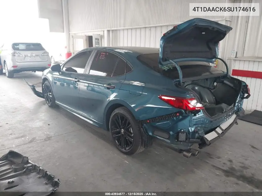 4T1DAACK6SU174616 2025 Toyota Camry Se