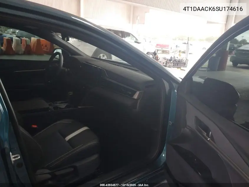 4T1DAACK6SU174616 2025 Toyota Camry Se
