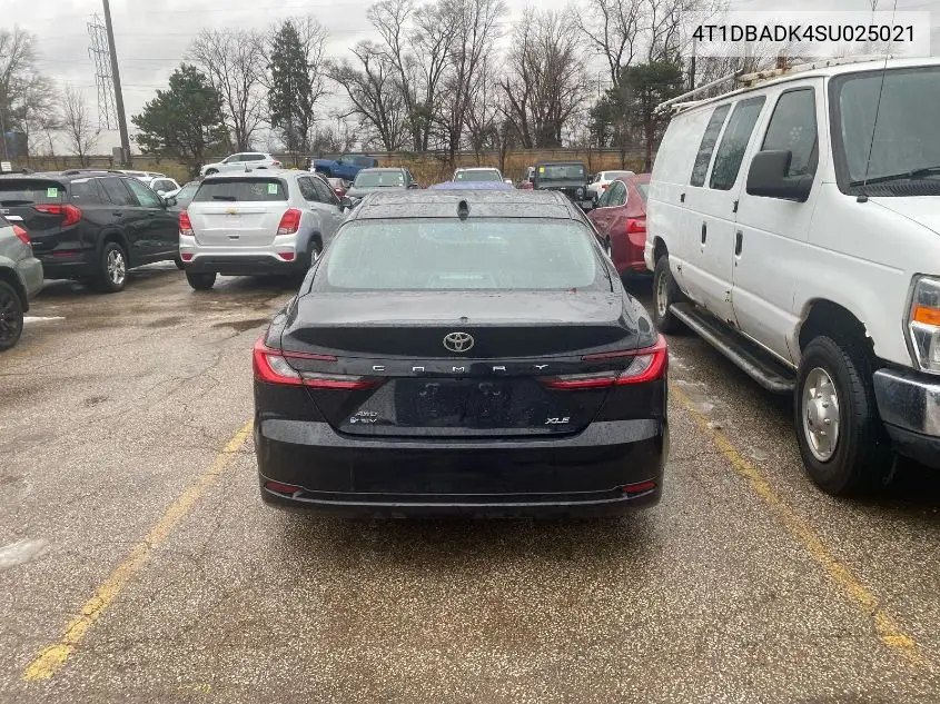 4T1DBADK4SU025021 2025 Toyota Camry Xle