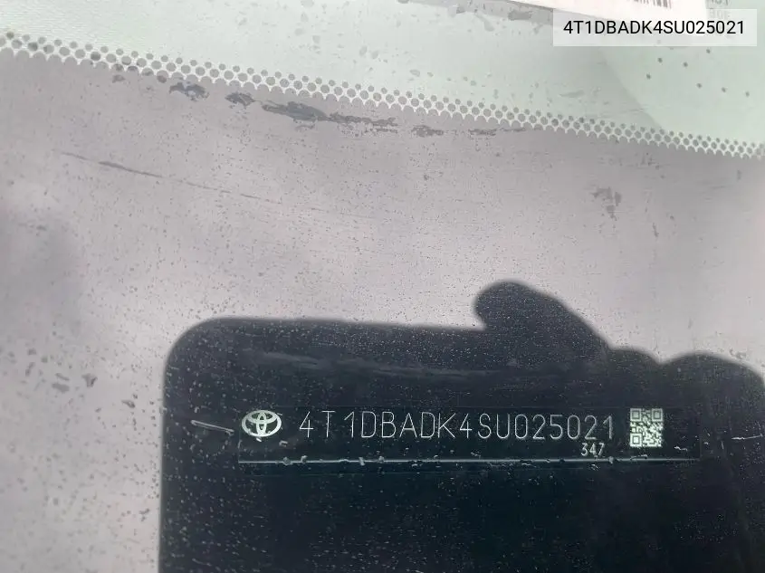 4T1DBADK4SU025021 2025 Toyota Camry Xle