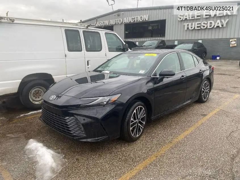 4T1DBADK4SU025021 2025 Toyota Camry Xle