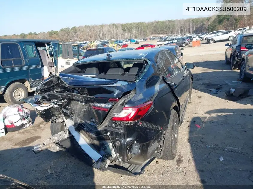4T1DAACK3SU500209 2025 Toyota Camry Se