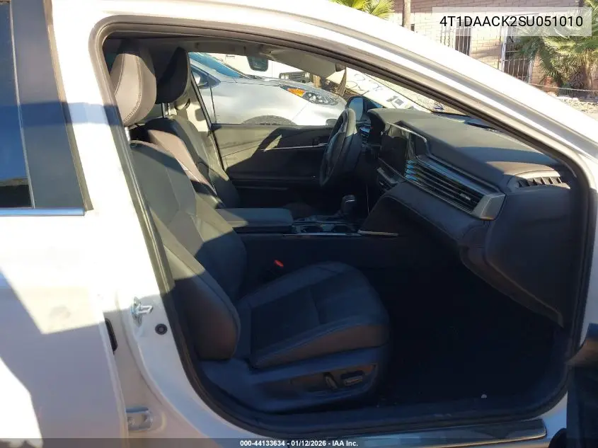 4T1DAACK2SU051010 2025 Toyota Camry Xle