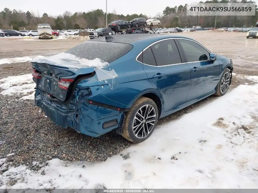 4T1DAACK9SU566859 2025 Toyota Camry Xle