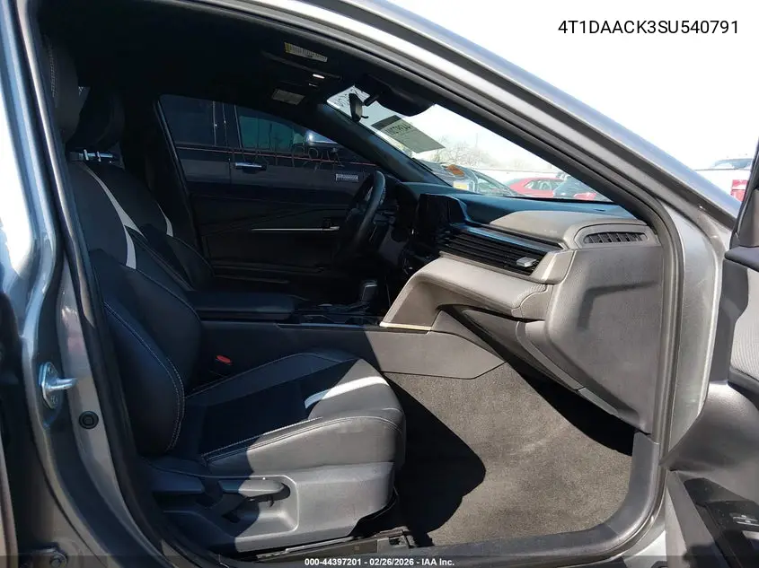 4T1DAACK3SU540791 2025 Toyota Camry Se