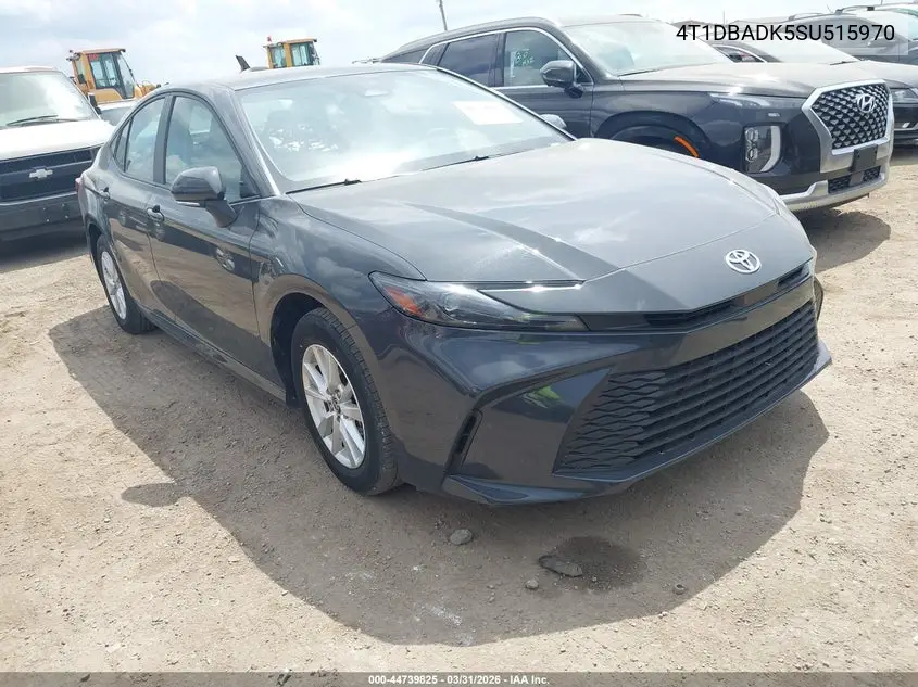 4T1DBADK5SU515970 2025 Toyota Camry Le