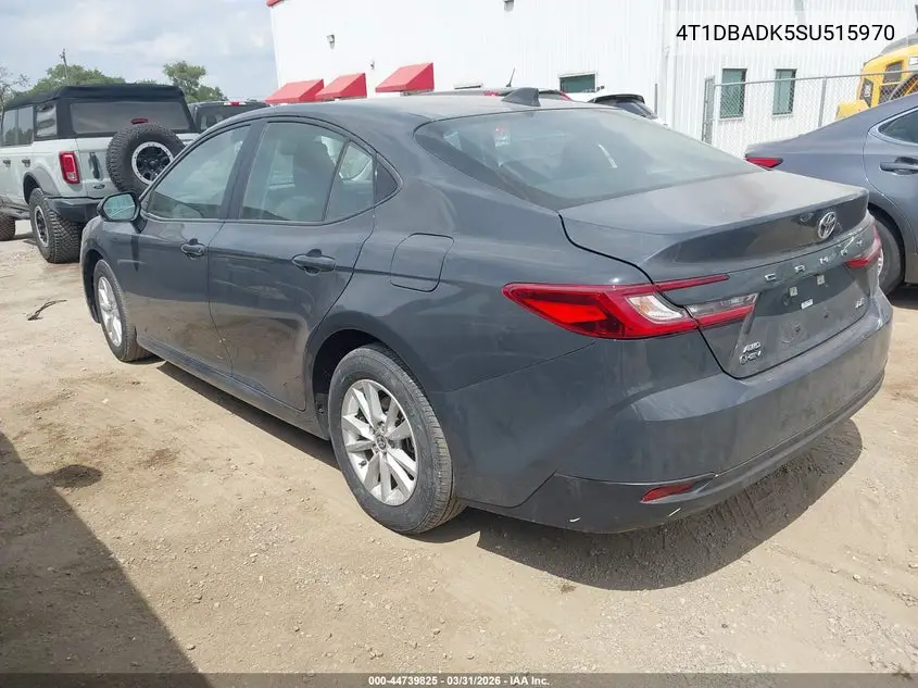 4T1DBADK5SU515970 2025 Toyota Camry Le