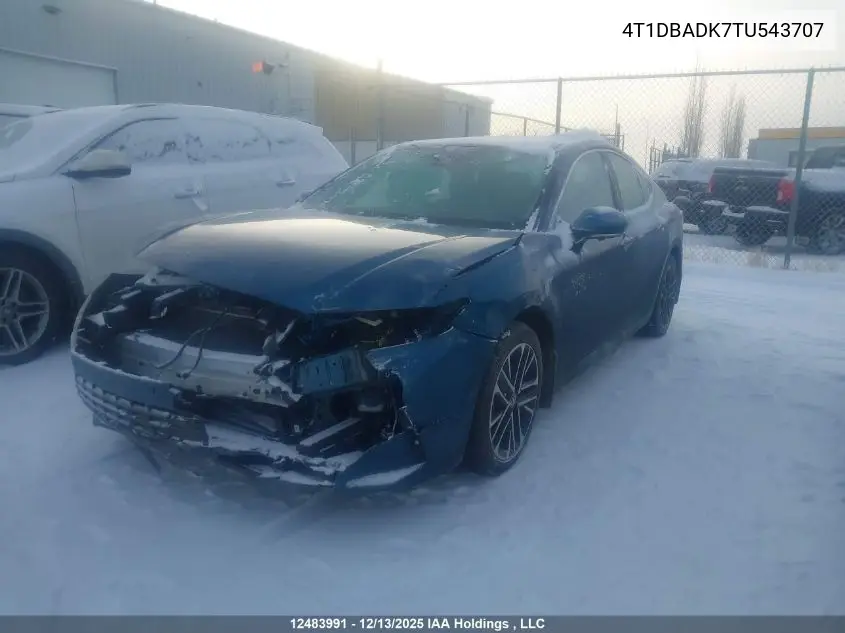 4T1DBADK7TU543707 2026 Toyota Camry