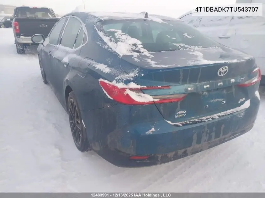 4T1DBADK7TU543707 2026 Toyota Camry