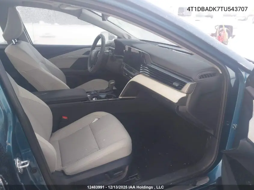 4T1DBADK7TU543707 2026 Toyota Camry
