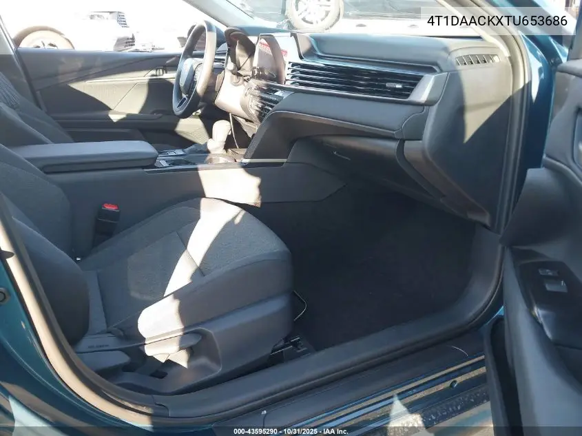 4T1DAACKXTU653686 2026 Toyota Camry Le