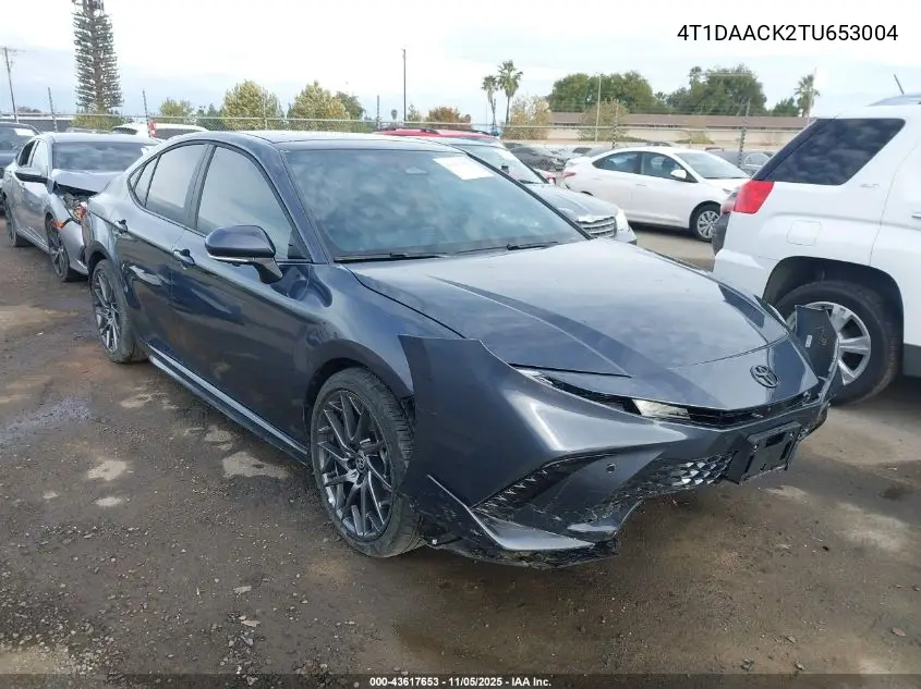 4T1DAACK2TU653004 2026 Toyota Camry Xse