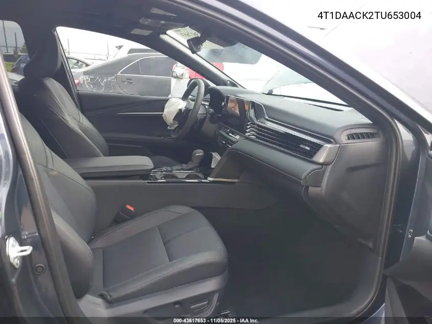 4T1DAACK2TU653004 2026 Toyota Camry Xse
