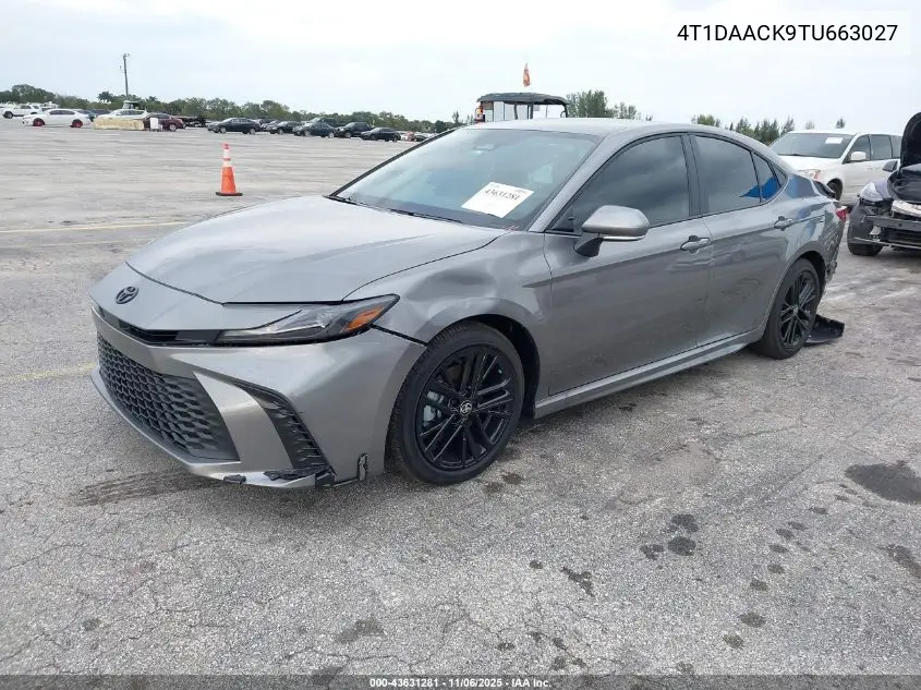 4T1DAACK9TU663027 2026 Toyota Camry Se