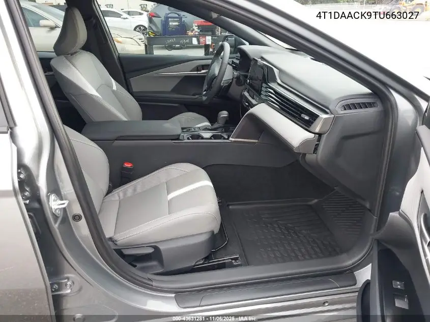 4T1DAACK9TU663027 2026 Toyota Camry Se