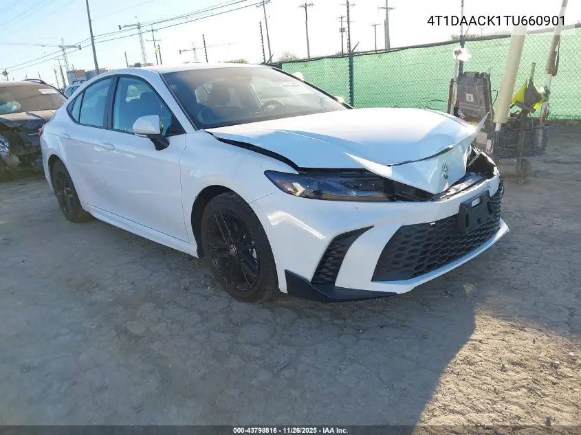 4T1DAACK1TU660901 2026 Toyota Camry Se