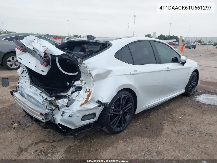 4T1DAACK6TU661297 2026 Toyota Camry Xse