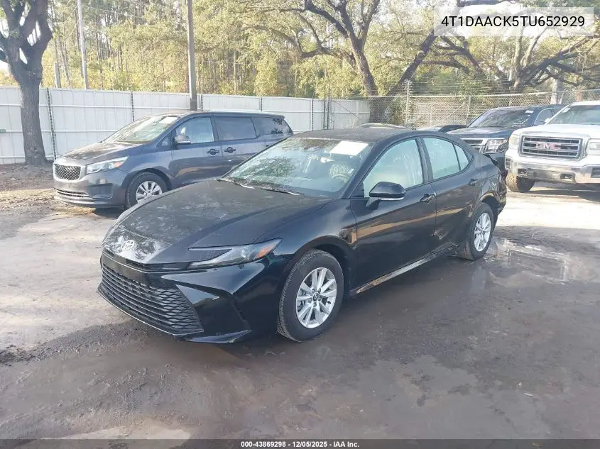 4T1DAACK5TU652929 2026 Toyota Camry Le