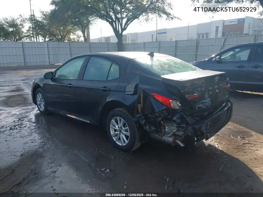 4T1DAACK5TU652929 2026 Toyota Camry Le