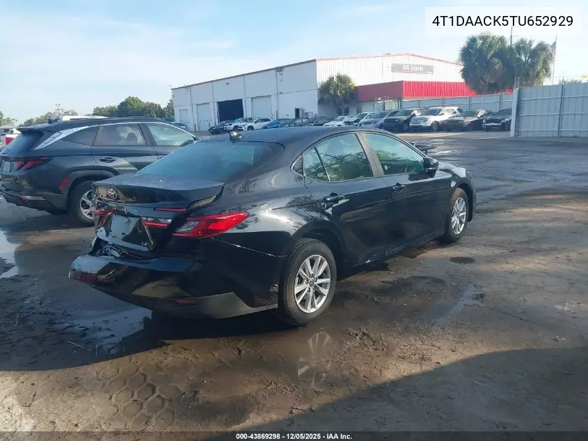 4T1DAACK5TU652929 2026 Toyota Camry Le