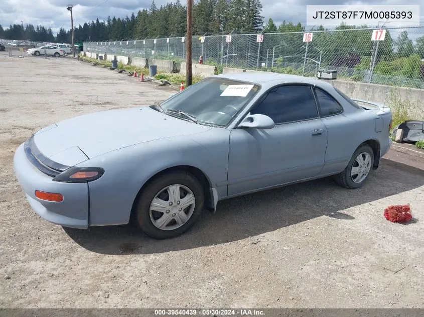 JT2ST87F7M0085393 1991 Toyota Celica Gt