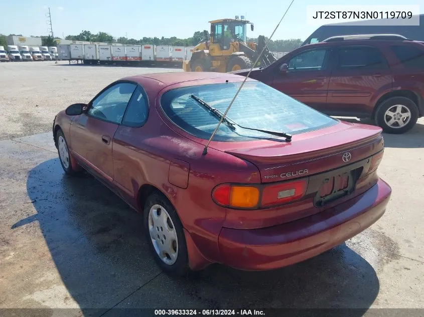 JT2ST87N3N0119709 1992 Toyota Celica Gt