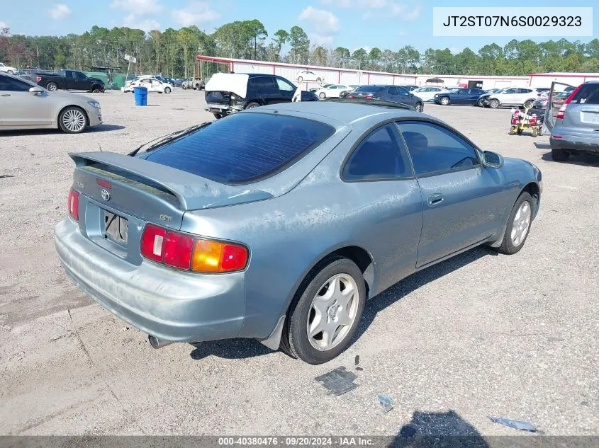 1995 Toyota Celica Gt VIN: JT2ST07N6S0029323 Lot: 40380476