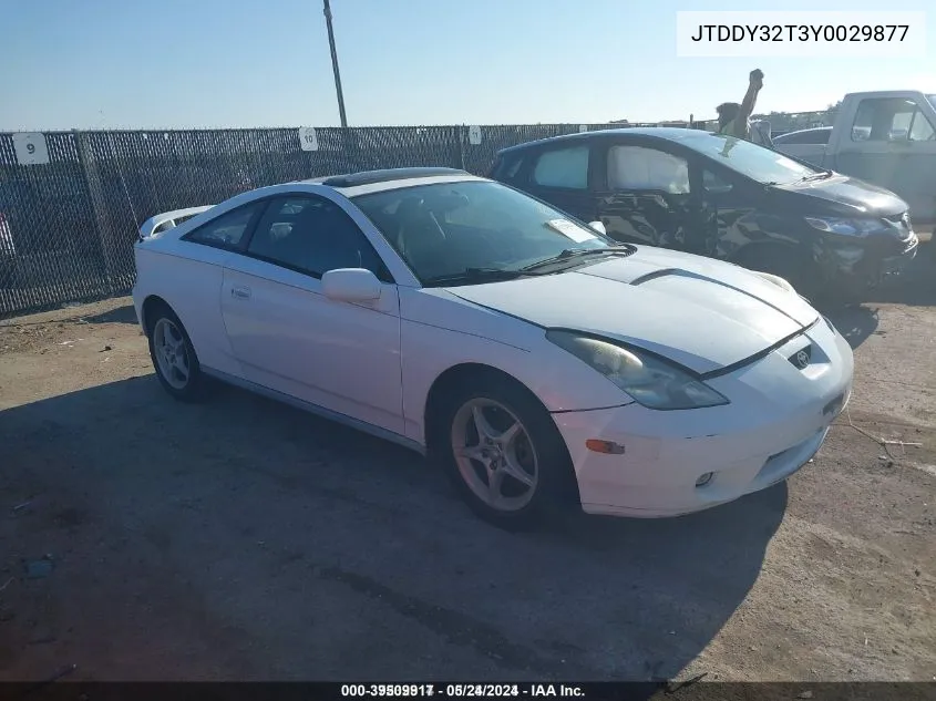 JTDDY32T3Y0029877 2000 Toyota Celica Gts