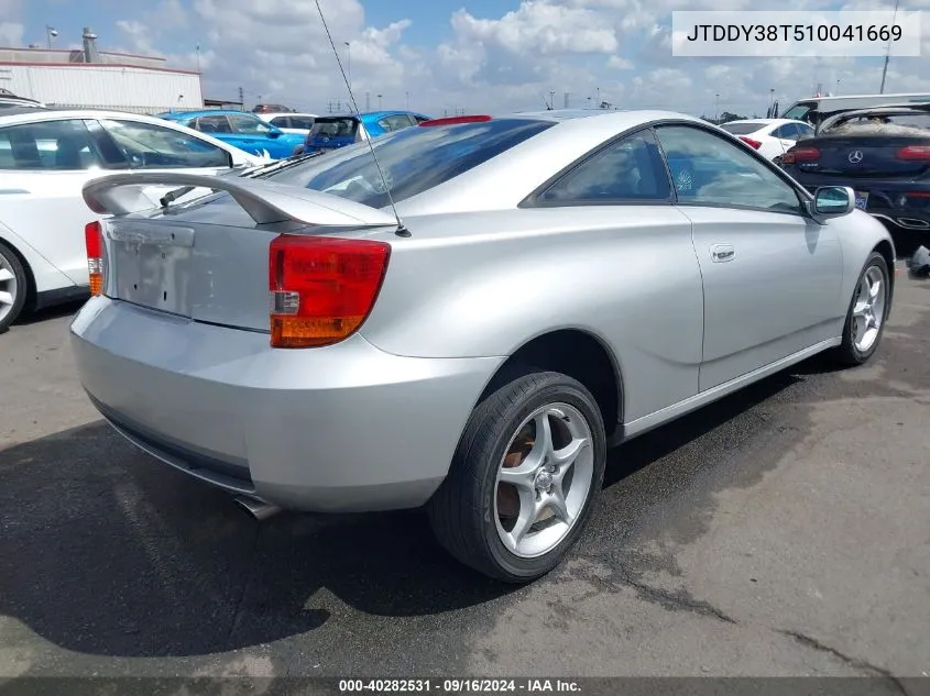 JTDDY38T510041669 2001 Toyota Celica Gts