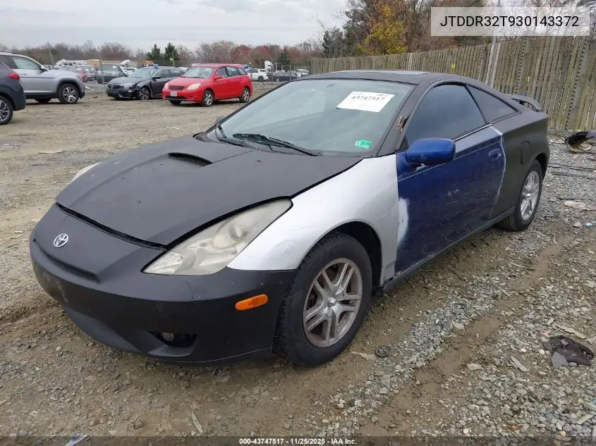JTDDR32T930143372 2003 Toyota Celica Gt