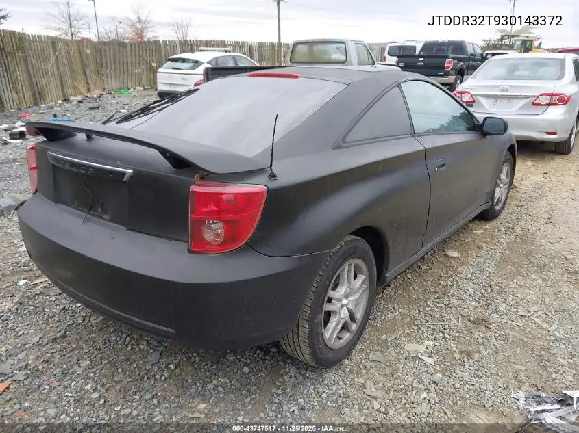 JTDDR32T930143372 2003 Toyota Celica Gt