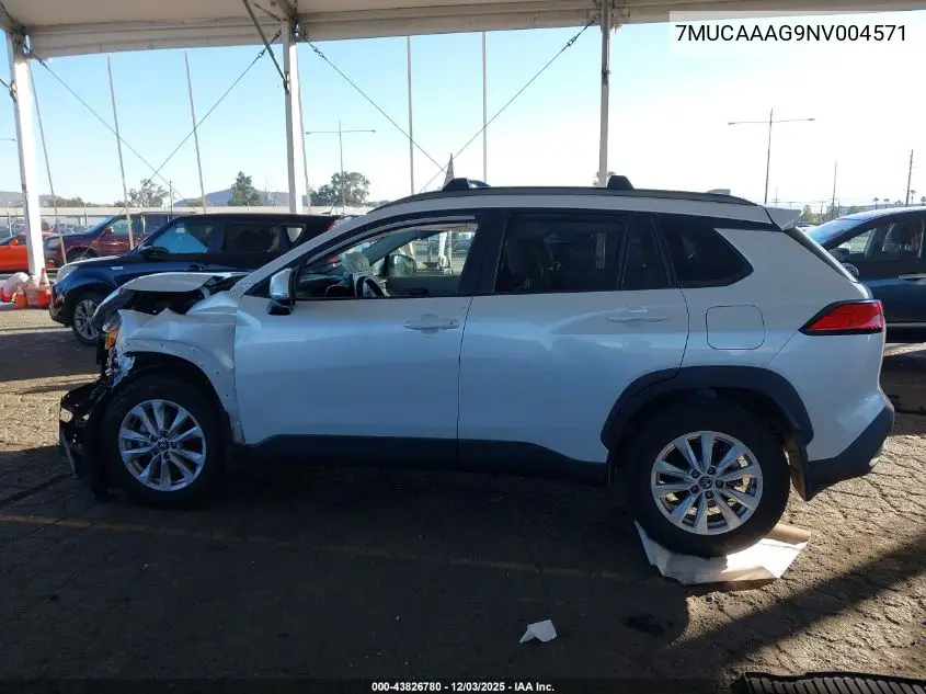 7MUCAAAG9NV004571 2022 Toyota Corolla Cross Le