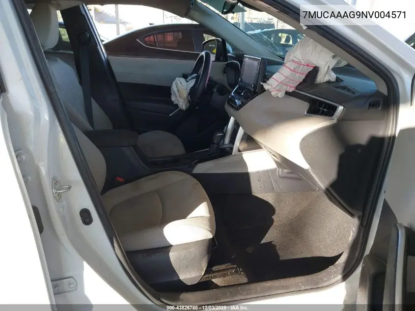 7MUCAAAG9NV004571 2022 Toyota Corolla Cross Le