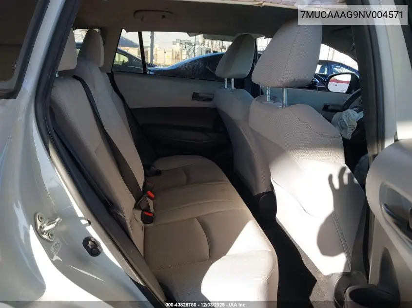 7MUCAAAG9NV004571 2022 Toyota Corolla Cross Le