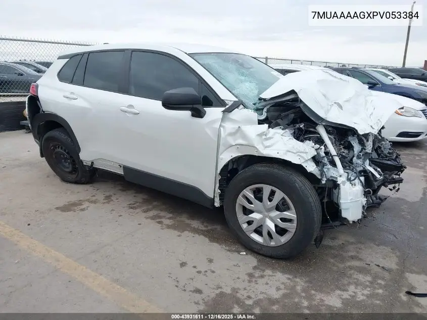 7MUAAAAGXPV053384 2023 Toyota Corolla Cross L